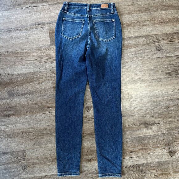Judy Blue Jeans Size 3/26 Skinny Fit High Rise Waist Medium Wash - Picture 5 of 5